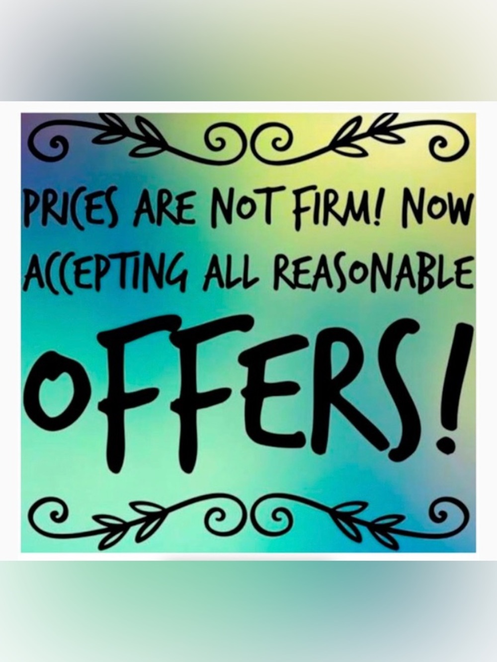 Make an offer!